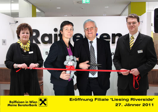 Eröffnung Raiffeisenbank Filiale
