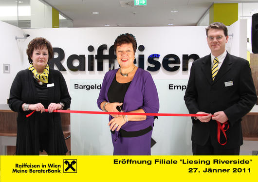 Eröffnung Raiffeisenbank Filiale